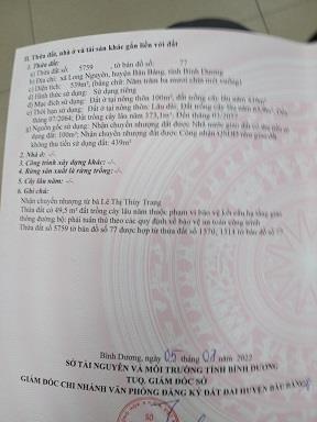 Chính chủ ngộp nặng nay cần bán gấp mảnh đất vị trí mặt tiền đường Long Nguyên - Bàu Bàng - Bình Dương1859878