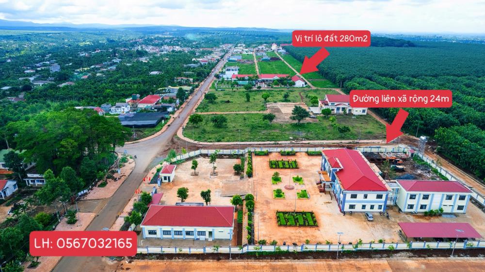 Cần bán lô đất thổ cư 280m2 ở khu dân cư Phú Lộc tại trung tâm huyện krông Năng Đắk Lắk 1956922