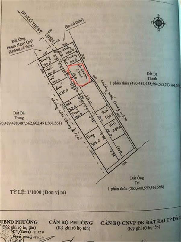 HOT HOT - CẦN BÁN  3 LÔ ĐẤT ĐẸP tại Ngô Thì Sỹ , Phường 4, Thành phố Đà Lạt, Lâm Đồng2045658