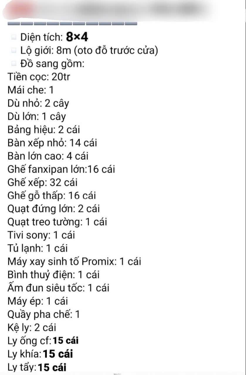 44. Sang Quán Cà-Phê 70 Triệu Có Lượng Khách Ổn1905994