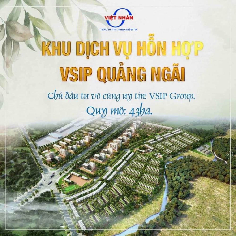 Lô duy nhất diện tích lớn (6x26m) tại dự án MSL VSIP Quảng Ngãi.1359684