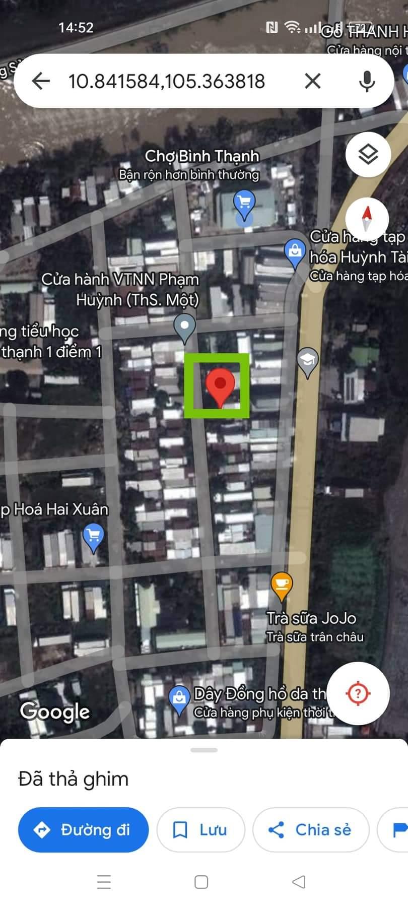 Cần bán nhanh lô đất mặt tiền đường ĐT 843 gần ngay UBND Xã Phú Hiệp cách 200m tại Phú Hiệp, Tam Nông Đồng Tháp1408892