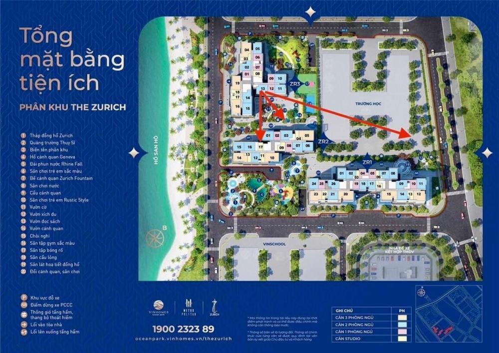 Chính chủ cần nhượng lại hợp đồng mua bán căn hộ cao cấp ZR32313, tòa Zurich 3, Vinhomes Ocean Park 11707962