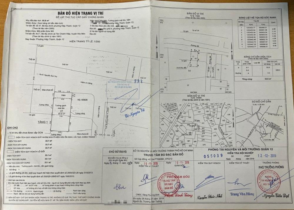 Chính Chủ Cần Bán Nhà Phường Hiệp Thành, Quận 121654892