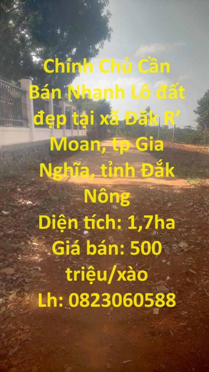 Chính Chủ Cần Bán Nhanh Lô đất đẹp tại tp Gia Nghĩa, tỉnh Đắk Nông1334361