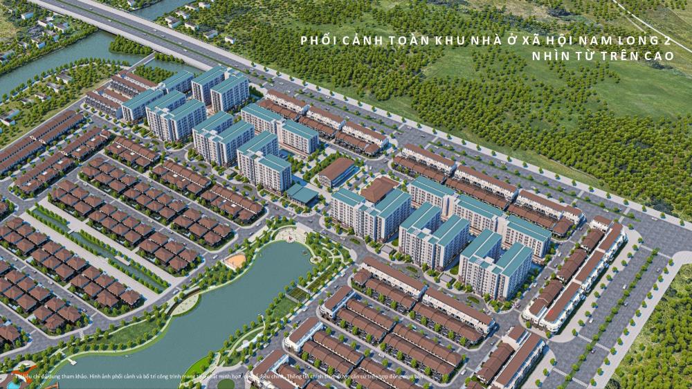 Mở bán NOXH KDC Nam Long (lô 9A) có hồ trung tâm rộng 20.000m²950269