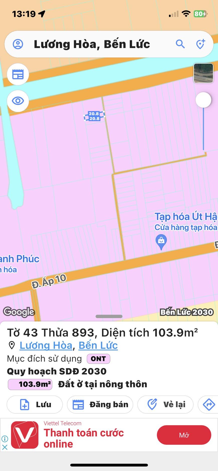 Bán 2 Lô Thổ Liền Kề Đẹp - Vị Trí Đắc Địa Tại Ấp 10, Xã Lương Hoà, Huyện Bến Lức, Long An1557376
