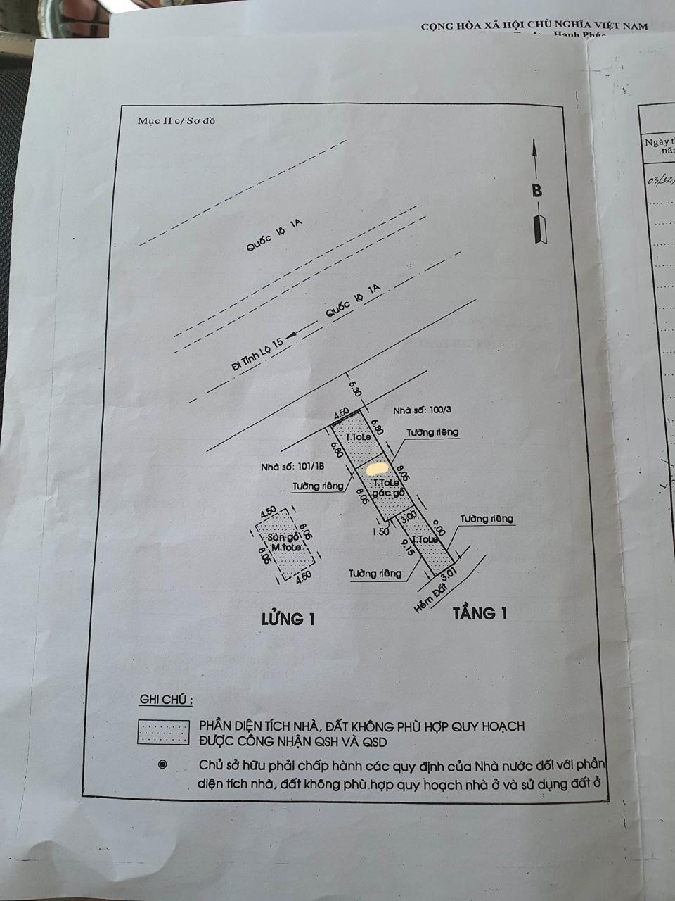 Bán nhà mặt tiền Quốc Lộ 1 Q. 12, 90m2, ngang lớn 4.5m, giá chỉ 3.x tỷ1393543