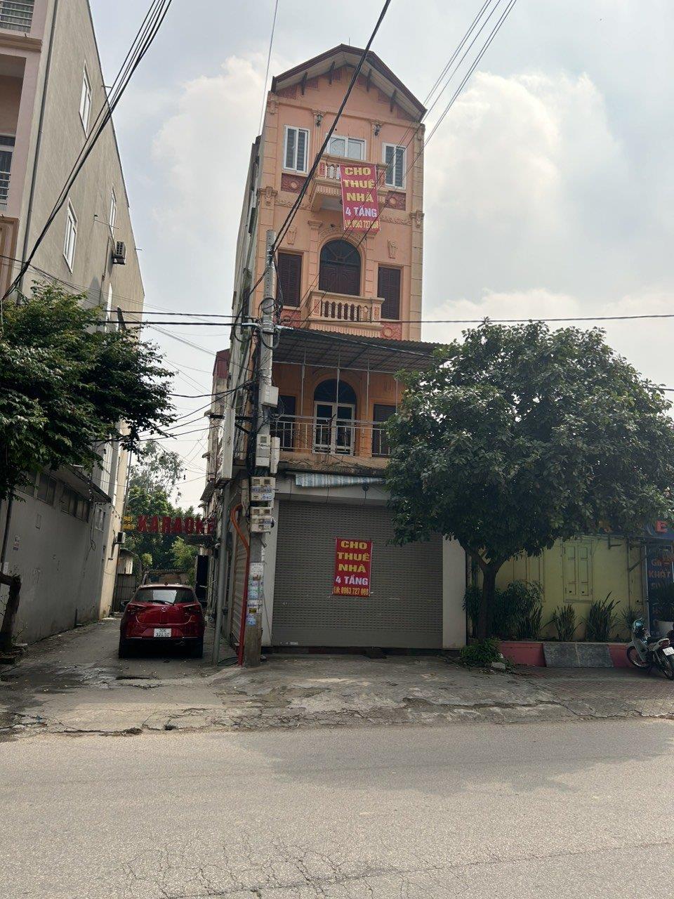 Cho thuê nhà mặt phố 4 tầng, căn góc tại Phố Dầu, Thị trấn Như Quỳnh, H. Văn Lâm, Hưng Yên876124