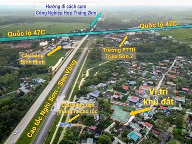 CHÍNH THỨC MỞ BÁN HÀNG SIÊU HOT SÁT ĐƯỜNG CAO TỐC NGHI SƠN - SAO VÀNG1484145