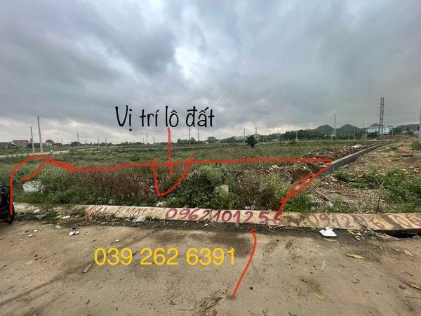 Chính chủ cần bán gấp lô đất trúng đấu giá tại thôn Tân Hạ, xã Quang Sơn, tp Tam Điệp, Ninh Bình.1550748