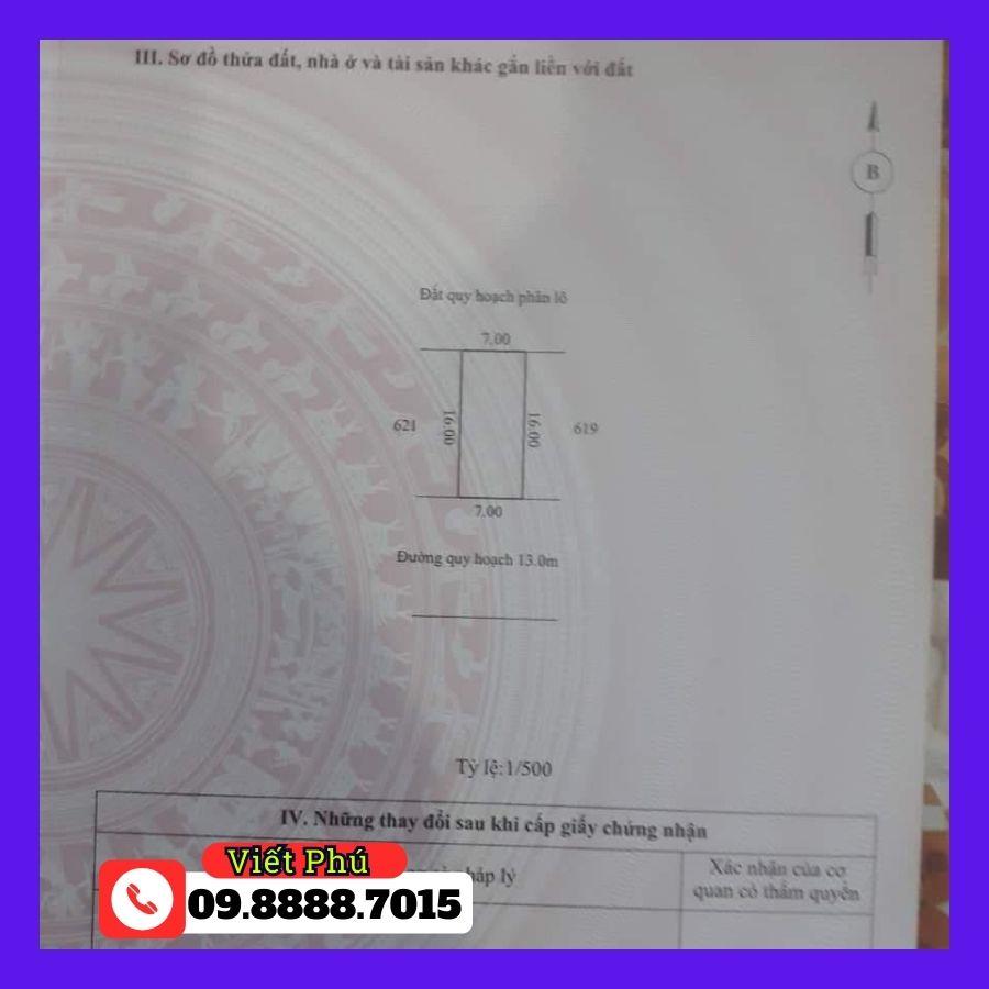 Đón Đầu Quy Hoạch. Cơ Hội Đầu Tư Sinh Lời với Lô Đất Sát Đường 100m Võ Nguyên Giáp1623268