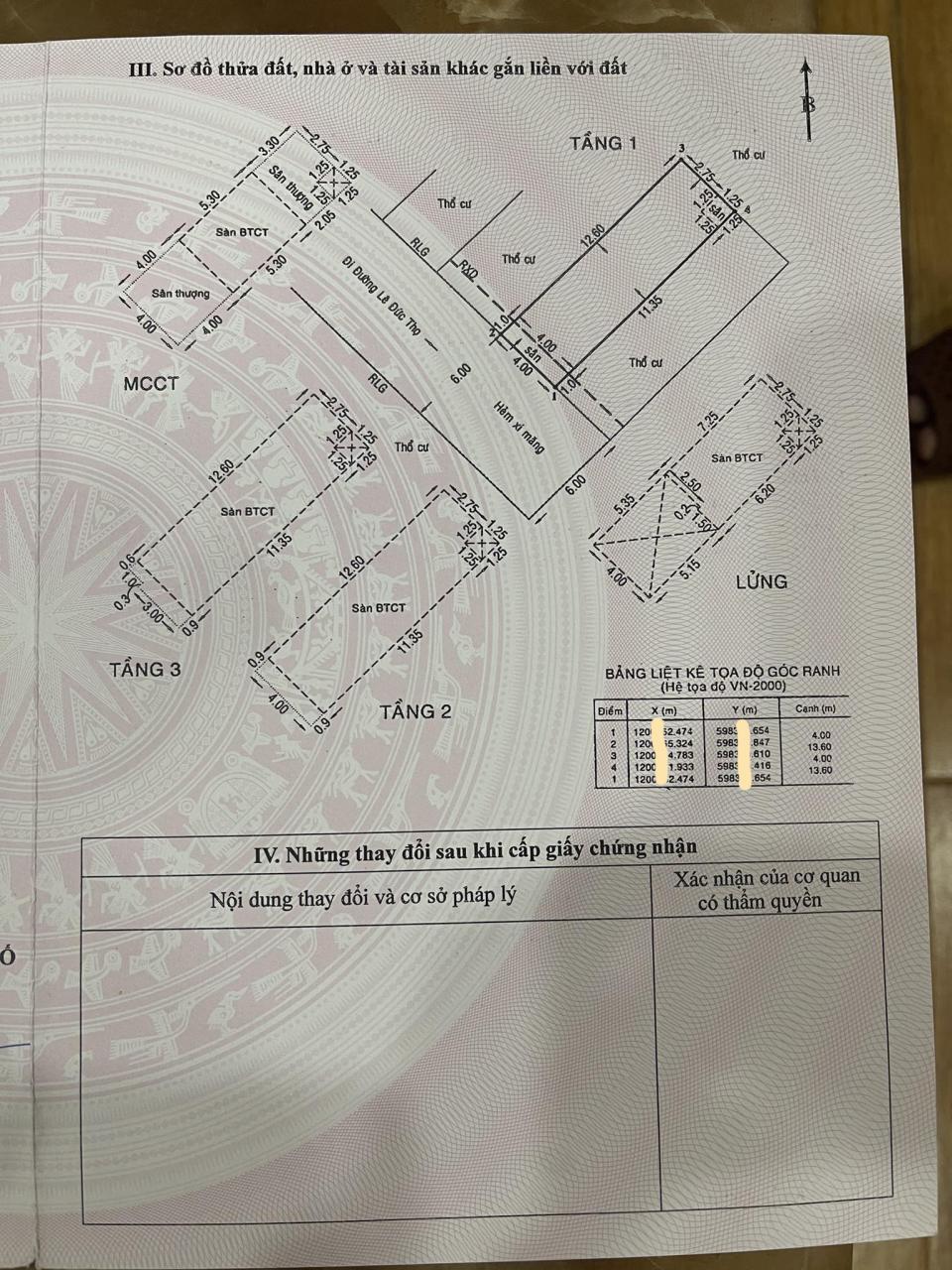 Bán nhà Lê Đức Thọ Phường 13 Q. Gò Vấp, 5T, giá giảm còn 6.x tỷ1482024