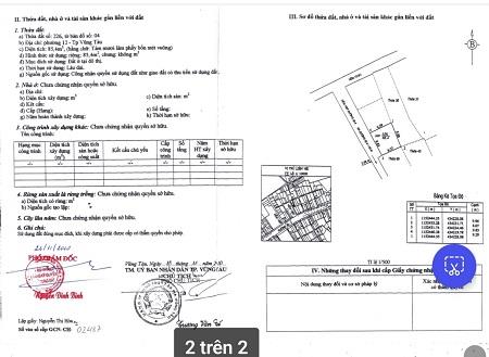 Bán nhà c4:  hẻm 1507 đường 30/4, p.12, Tp. Vũng Tàu1689945