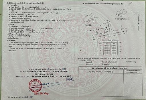 Chính chủ cần bán nhà 2 mặt tiền ( 80.2m ) tại 322/8 Đào Sư Tích, xã Phước Lộc, huyện Nhà Bè253565
