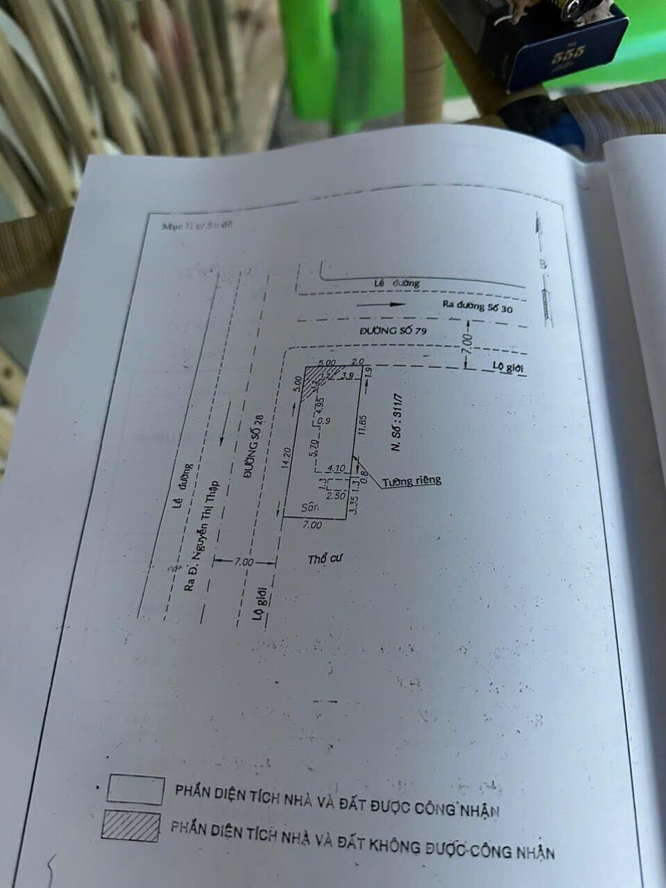 CHÍNH CHỦ Cần Bán Căn Nhà Góc 2 Mặt Tiền Đường 79, Phường Tân Quy,  Quận 7, TP HCM2011994