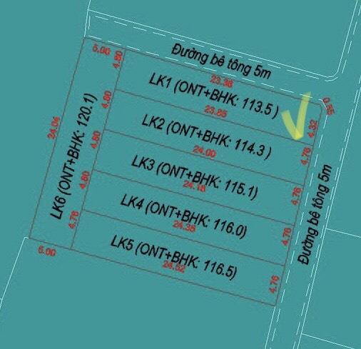 Chính chủ cần bán lô góc có 102 tại Tống Trân-Phù Cừ-Hưng Yên1725200