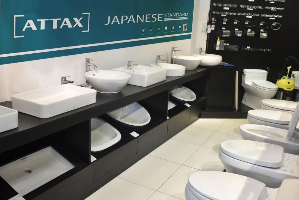 Hỗ trợ miễn phí kệ trưng bày thiết bị vệ sinh cao cấp ATTAX_Công nghệ Nhật Bản 0976257157445128