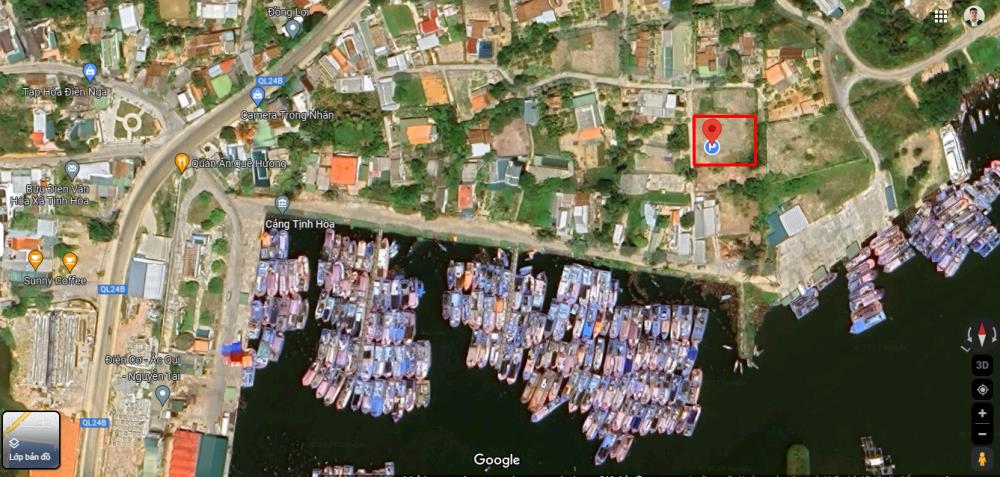 Bán 1000m2 đất full thổ cư ngay cảng cá Tịnh Hoà, sổ hồng sẵn, giá chỉ 4.7 triệu/m21000826