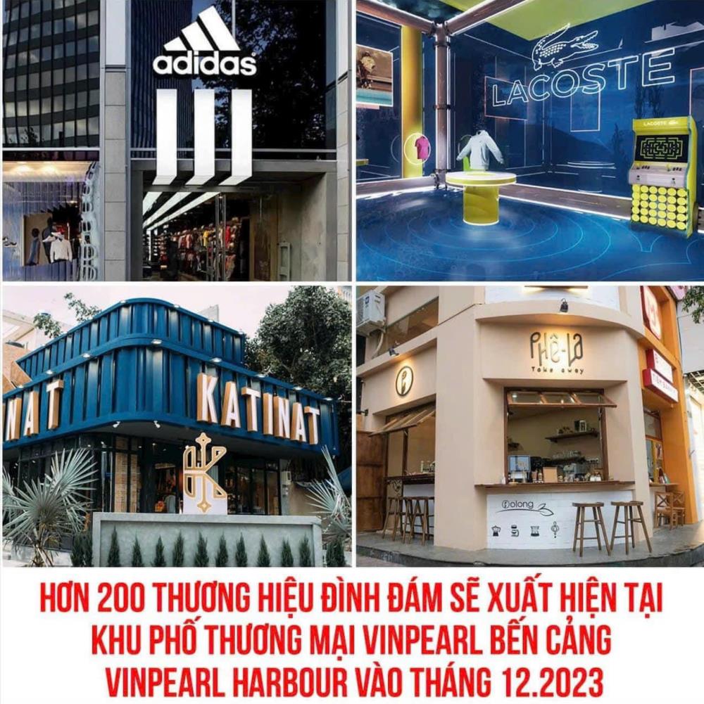 Cho thuê Shophouse 3 tầng tại Quần thể nghỉ dưỡng Vinpearl Hòn Tre Nha Trang - Miễn phí giá thuê lên đến 2 năm, được kinh doanh 24/7737273
