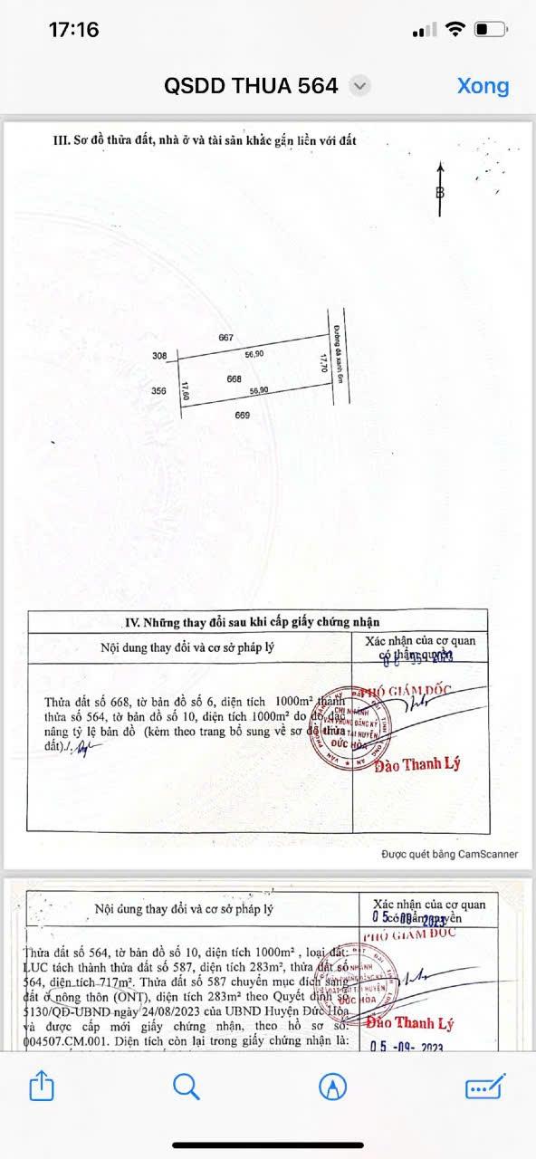 CHÍNH CHỦ CẦN BÁN LÔ ĐẤT ĐẸP ĐẦU TƯ SINH LỜI CAO TẠI HUYỆN ĐỨC HÒA- TỈNH LONG AN2002326