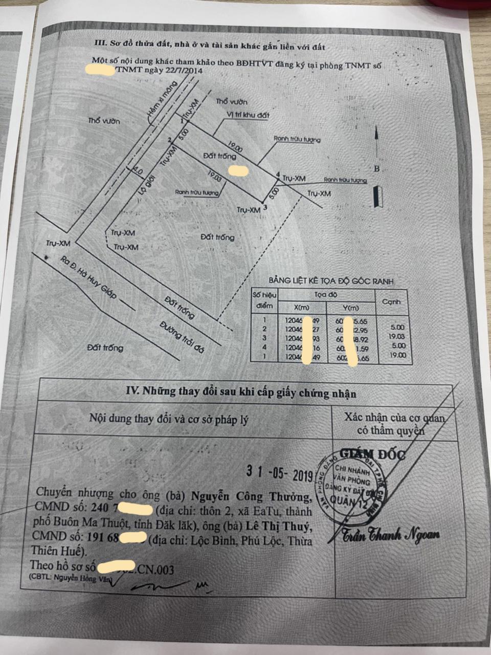 Bán nhà Thạnh Lộc 48 P. Thạnh Lộc Q. 12, 95m2, giá chỉ 4.x tỷ1412239