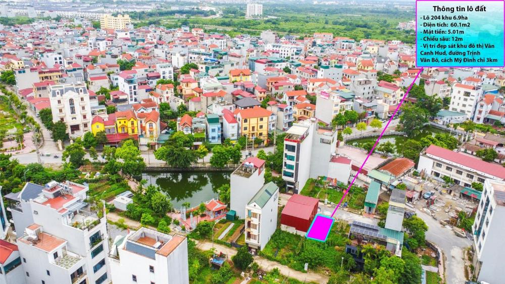 ĐẤT ĐẸP - GIÁ TỐT - Cần Bán Nhanh Lô Đất Vị Trí Đắc Địa Tại Xã Vân Canh, Hoài Đức, TP Hà Nội1884501