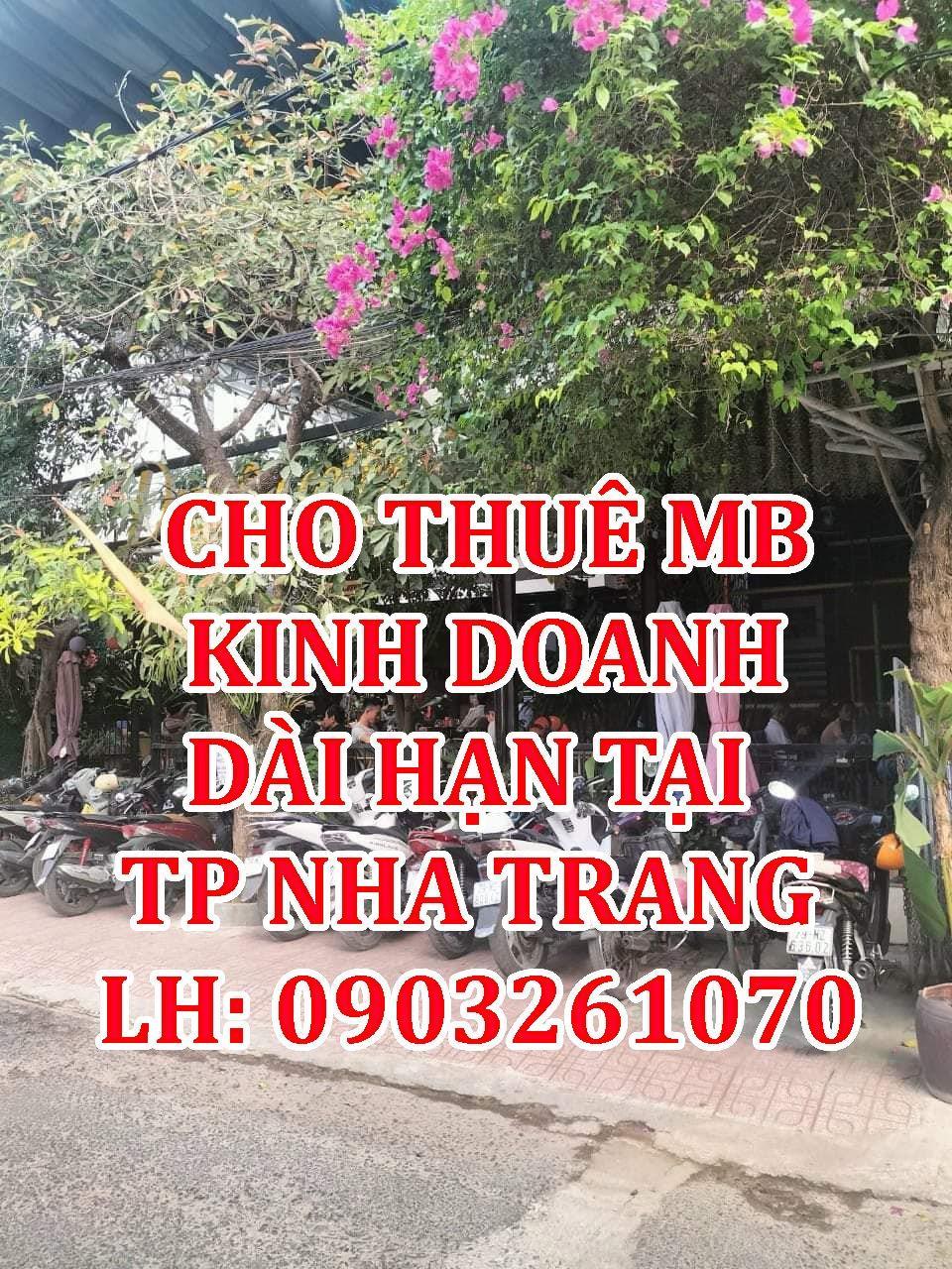 CHO THUÊ MB KINH DOANH DÀI HẠN tại thành phố Nha Trang.1195365