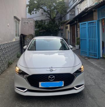 Mazda 3 1.5 Luxury 2022 Trắng. Oddo 25k 1 đời chủ1591985