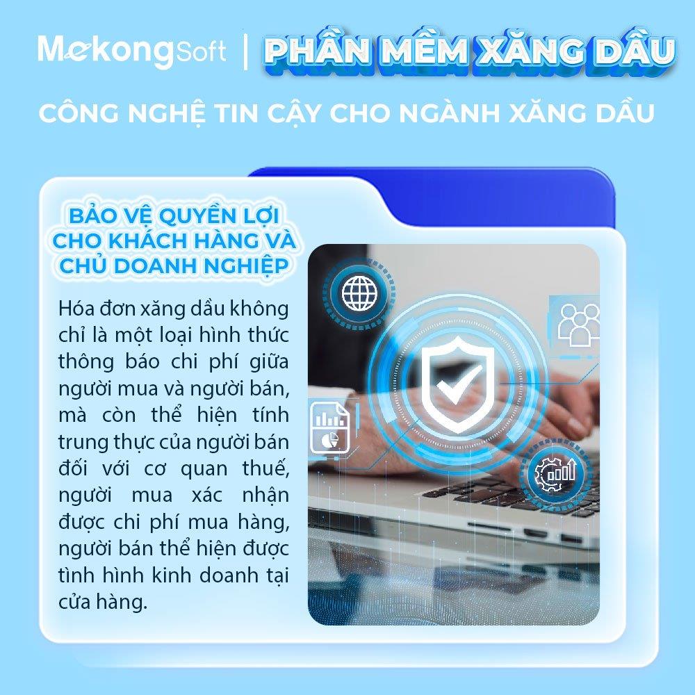 Phần Mềm Xăng Dầu MekongSoft  Xuất hóa đơn điện tử từng lần bán 2112bd1005319