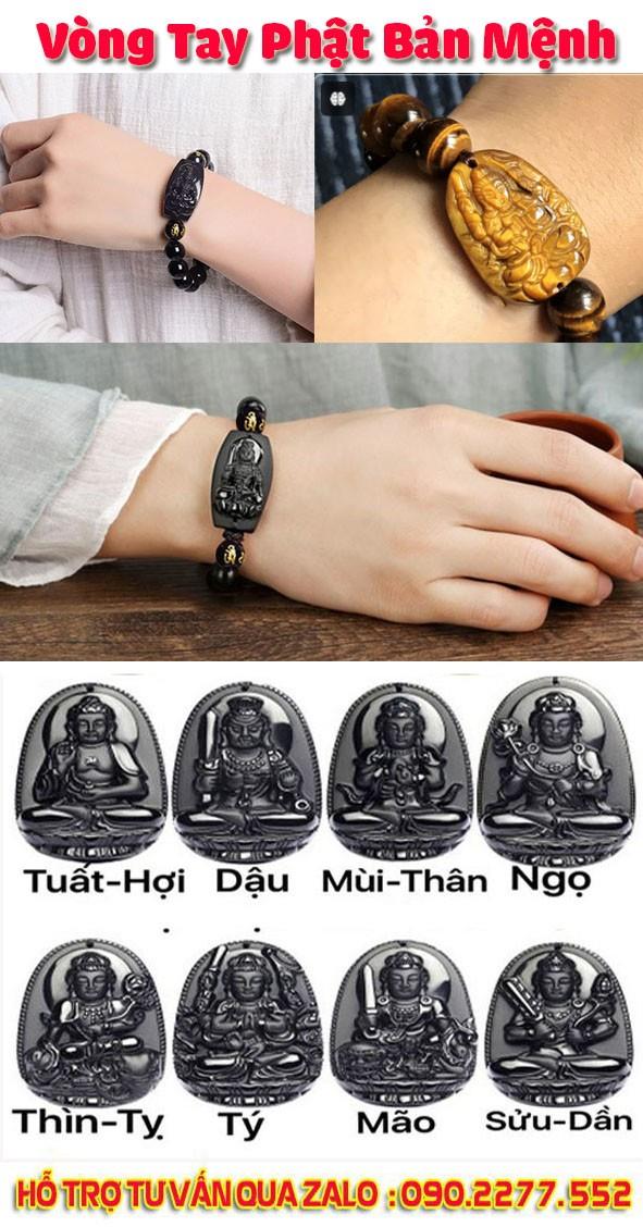 Shop phong thủy chuyên vòng tay phật  bản mệnh tuổi Giáp Tý 1984 đá obisadan tự nhiên giá chỉ 350k miễn ship1599915