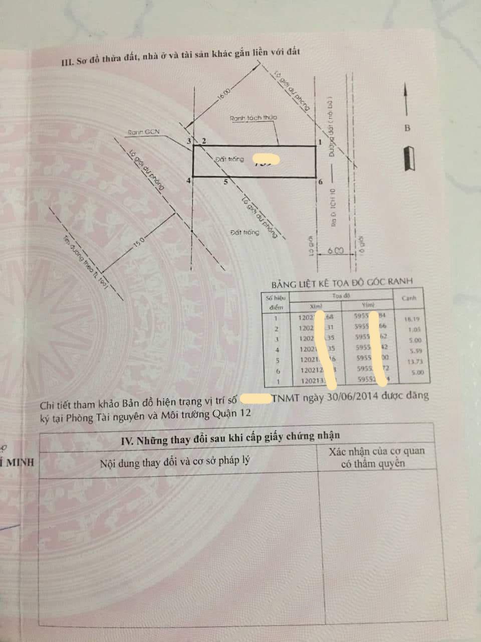 Bán nhà Tân Chánh Hiệp 10 Phường Tân Chánh Hiệp Quận 12, 96.4m2, giá giảm còn 2.x tỷ1406875