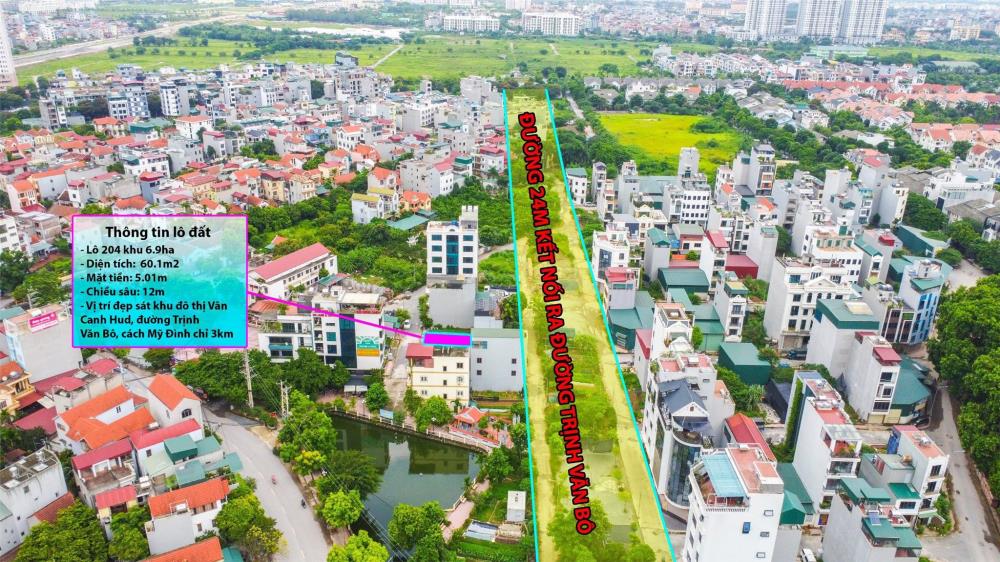 ĐẤT ĐẸP - GIÁ TỐT - Cần Bán Nhanh Lô Đất Vị Trí Đắc Địa Tại Xã Vân Canh, Hoài Đức, TP Hà Nội1884502