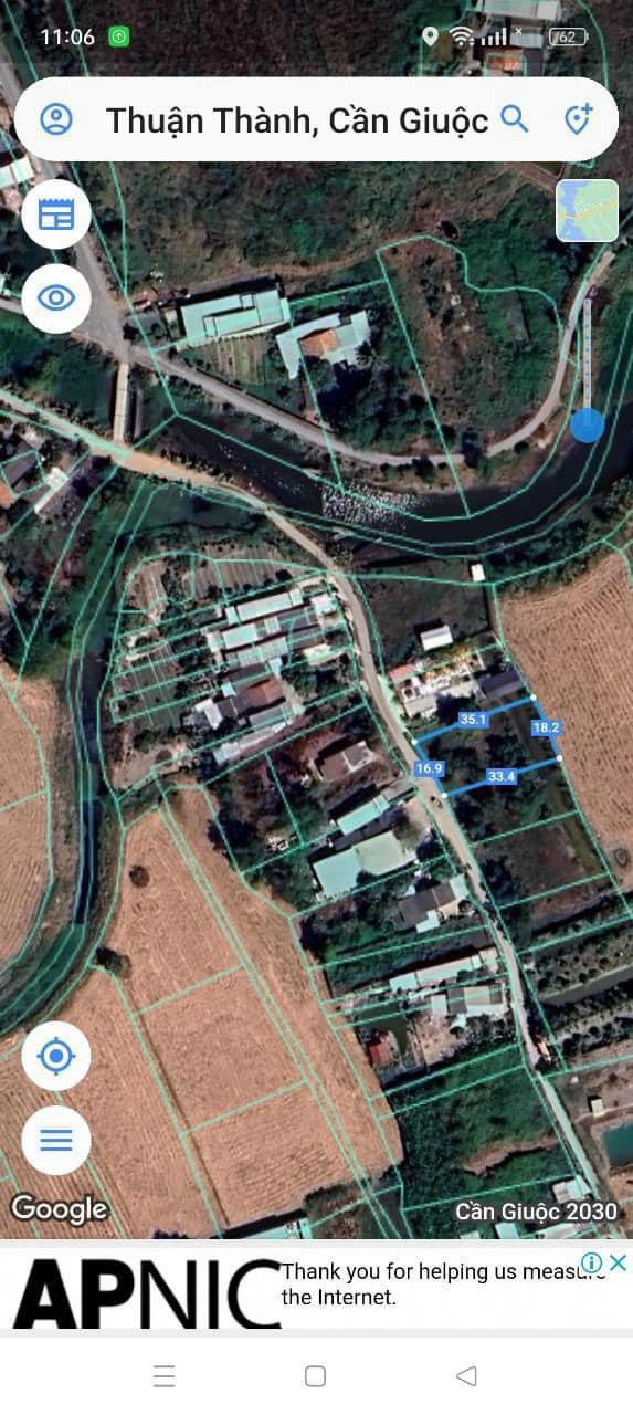 Siêu phẩm đất làm nhà vườn mặt tiền xe tải 5m xã Thuận Thành, Cần Giuộc, Long An1567641