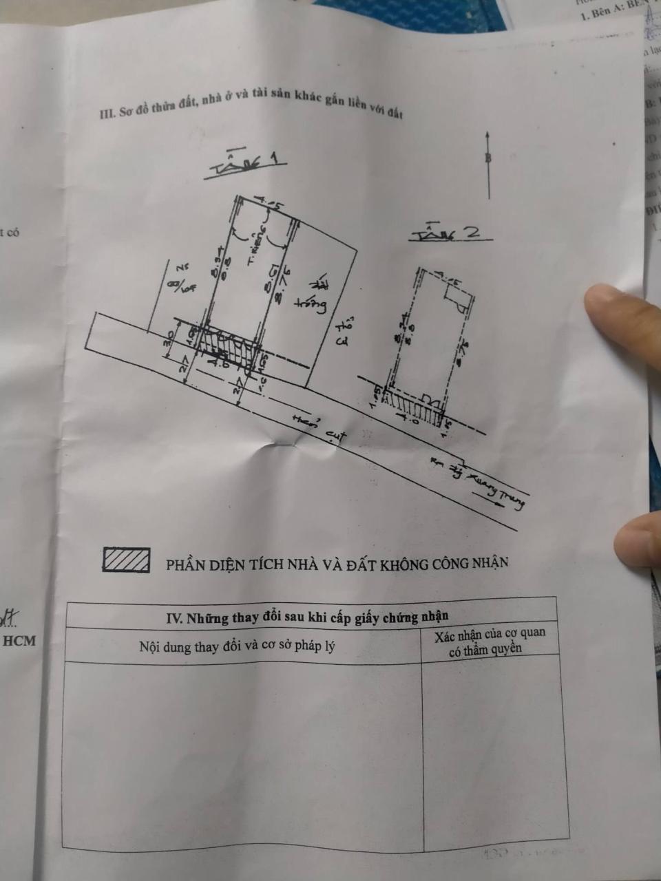 Bán nhà Quang Trung P. 10 Quận Gò Vấp, nở hậu, giảm giá còn 3.x tỷ1477642